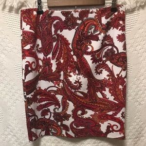 Grace Elements Paisley Mini Skirt